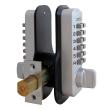 LockeyUSA M210EZDC Double Combination Deadbolt Door Lock w/ EZ Mounting Plates