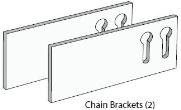 (GP4361) - Chain Bracket w/ adjustable screw set for GP-SL Series