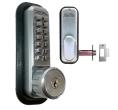 LockeyUSA 2435 Key Override Deadlocking Spring Latch Lock w/ Hold Open 
