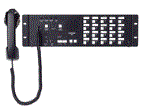 NDRM-12 12-call rack mount communication and Access/Camera control system 