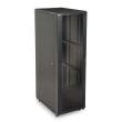 42U LINIER Server Cabinet - Glass/Vented Doors - 36