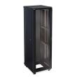 42U LINIER Server Cabinet - Glass/Solid Doors - 24